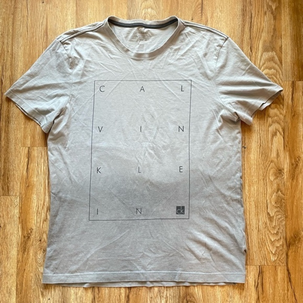 Calvin Klein Gray Short Sleeve Tee